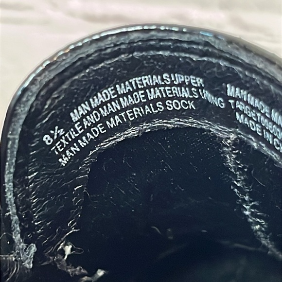 A New Day Patent Chunky Lug Sole Heeled Loafer - Picture 5 of 11